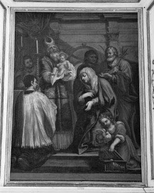 Altar — Darbringung im Tempel und Purificatio Mariae