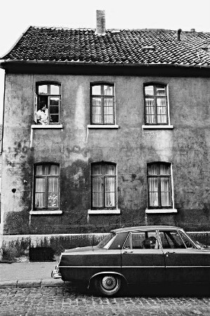 In Hannover-Linden mit Rover 2000