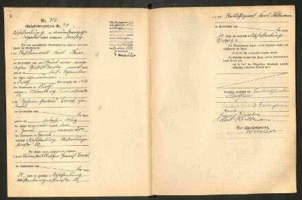 Standesamtsbuch der Stadt Aschaffenburg: Eheschließungen 252/1930 - 130/1931
