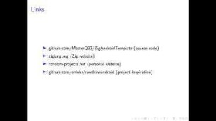 Create an Android Application with Zig: Some people said, you need Java to create an Android app. They were wrong!