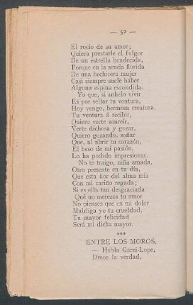 Entre los moros.