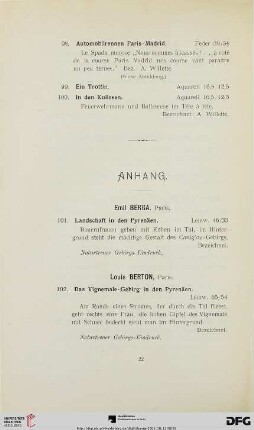 Anhang (Nr. 101-132)