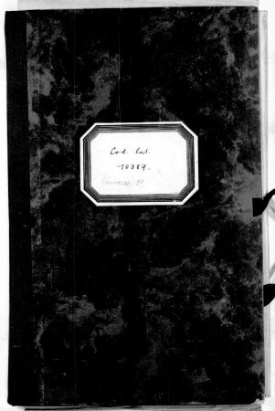 Melchioris Haiminsfeldii Goldasti epistolae (86 numero) ad Marquardum Freherum - BSB Clm 10389