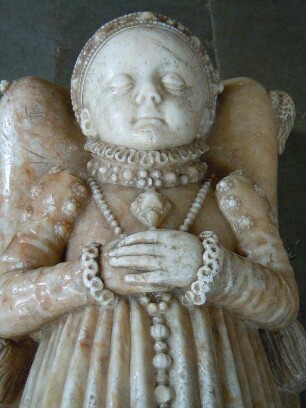 Strängnäs - im Innenraum des evangelischen Domes : Das Grabmal für Prinzessin Isabella, aufgenommen im Innenraum des Domes von Strängnäs am 23. Juli 2012