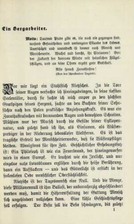 Ein Bergarbeiter