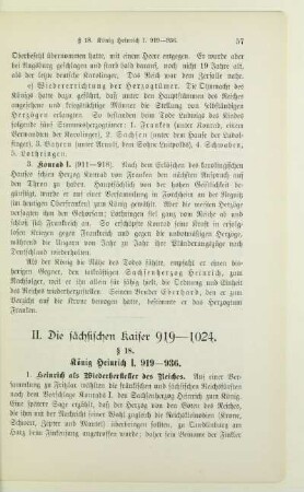 II. Die sächsischen Kaiser 919-1024