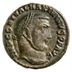 Münze, Follis, 312 n. Chr.