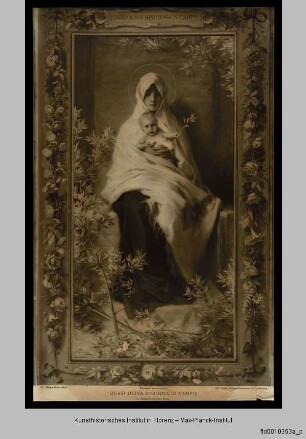 Madonna mit Kind und Ölzweigen - Quasi oliva speciosa in campis