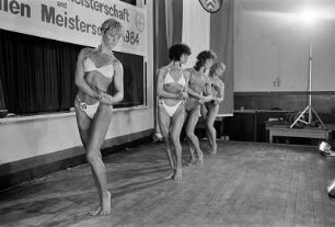 Bodybuilding-Wettbewerb im 'Haus des Handwerks', Bielefeld
