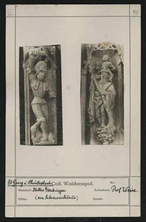 St. Georg und Christopherus Standort: Stetten bei Hechingen (am Sakramentshaus)