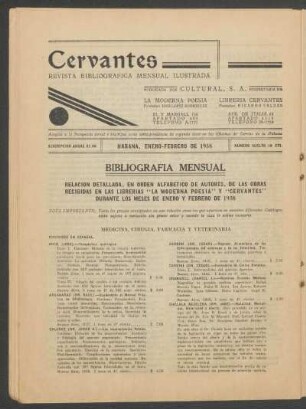 [Publicidad] Bibliografía mensual