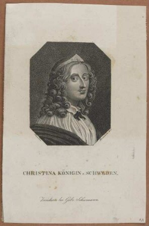 Bildnis der Christina, Königin v. Schweden