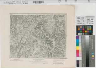 Deutsches Reich Karte des Deutschen Reiches Nr. 517 Kamnitz 1865/1907 1 : 100 000 27,5 x 35,5 Kartographische Abteilung der Preußischen Landesaufnahme Benkhausen