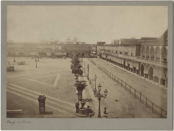 Place centrale de Lima (Pérou)