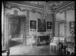 Schloß Favorite Innennansicht Empfangszimmer im 2 Stock