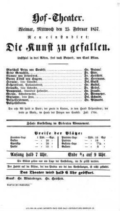Die Kunst zu gefallen