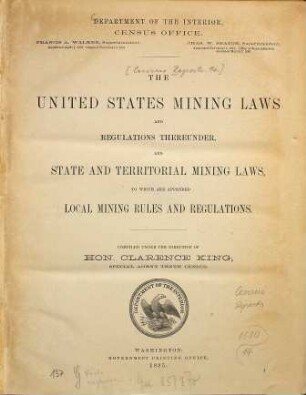 Census Reports : Department of the Interior. Census Office. Tenth Census. 1880, 14