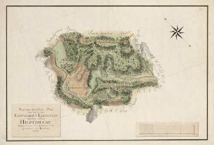 Topographischer Plan über den in der Gravschaft Eberstein liegenden Bann Hilpertsau