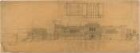 Thiersch, August ; Alexandria (Ägypten); Serapeum von Alexandria - Teilgrundriss, Ansicht