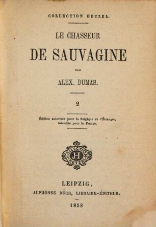 Le chasseur de Sauvagine, 2