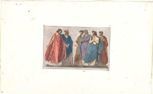 Klenze, Leo von; München; Residenz, Festsaalbau - Wandgemälde (Ansicht)