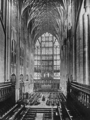 Gloucester, Kathedrale, Mittelschiff nach Osten