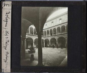 Bologna, Palazzo Malvezzi Campeggi : Hofansicht