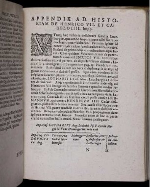 Appendix Ad Historiam De Henrico VII. Et Carolo IIII. Impp.