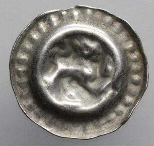 Fundmünze, Pfennig, 13 Jh.