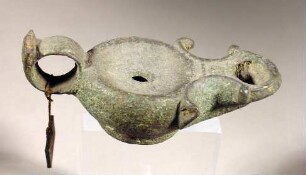 Lampe, Schmuck am Griff abgebrochen
