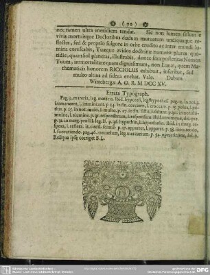 Errata Typograph.