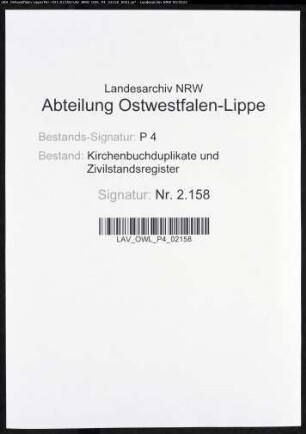 Kirchenbuchduplikate der katholischen Gemeinde (GHT 1847-1851). (Gemeinde: Balve, katholische Gemeinde)