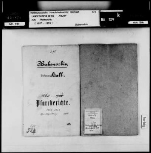 Bubenorbis: Pfarrberichte und Pfarrbeschreibung