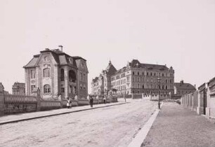 Katholisches Seminar : Blick von der Muskauer Straße zum Katholischen Seminar