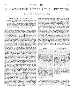 Hörstel, L.: Platonis doctrina de deo. Leipzig: Dyck 1804
