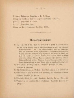 18-21, Universitätsinstitute