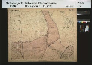 Flur von Bernsdorf, Hohndorf, Gersdorf, Erlbach und Lugau mit Grubenfeldern (Blatt 89)