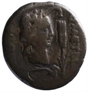 Münze, Denar, 47-46 v. Chr.