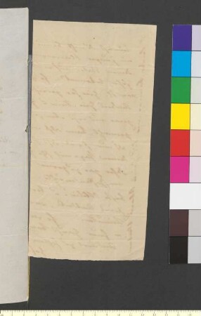 Brief von Egloffstein, Caroline Freifrau von und zu geb. Aufseß an Goethe, Johann Wolfgang von