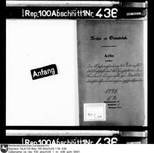 Die Wahrnehmung der Interessen des Bischofs und des Hochstifts bei dem Friedenskongress zu Rastadt durch den kurbraunschweigischen Gesandten