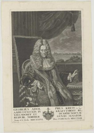 Bildnis des Georgius Adolphus Kress a Kressenstein