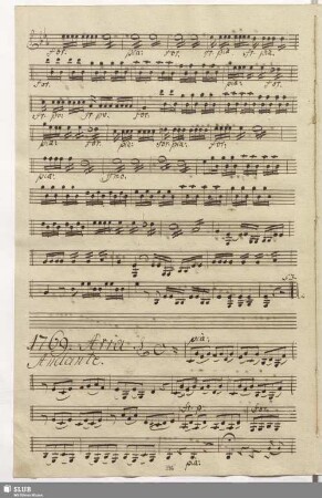 1769. Aria: Del mio cor non vi lagnate / Seydelmann, F.