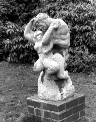 Dresden-Altstadt. Großer Garten (1683, J. F. Karcher; 1873-1895, K. F. Bouché). Figurengruppe