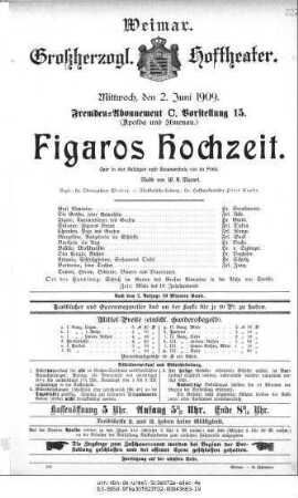 Figaros Hochzeit