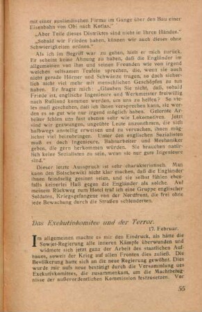 Das Exekutivkomitee und der Terror