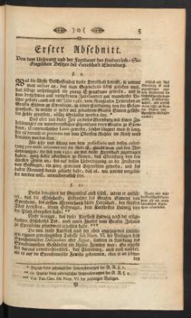Erster Abschnitt. Von dem Ursprung und der Fortdauer des freiherrlich-Sickingischen Besitzes der Herrschaft Ebernburg.