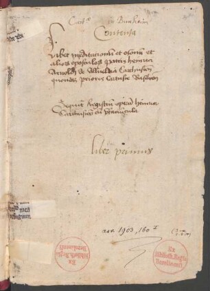 Falzstreifen (Fragm., 14. Jh.)