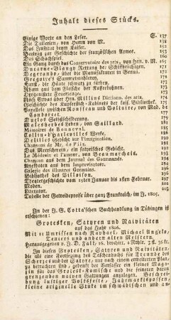 Inhalt dieses Stücks