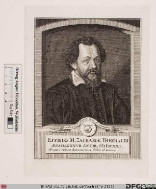 Bildnis Zacharias Theobald