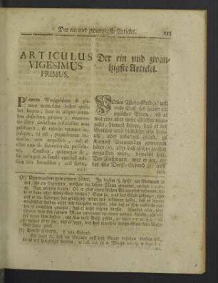 Articulus XXI. - XXX.